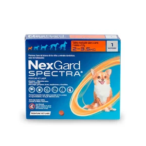 Nexgard Spectra de 2 a 3.5 kg