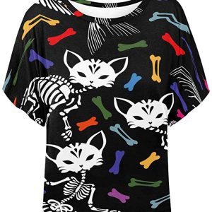 Blusa Casual o-neck Tee Tops de manga corta