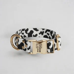 Collar para Perro Moo-Tastic | Estampado Vaca Divertido