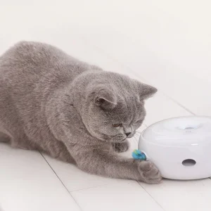 Juguete Interactivo OVNI Inteligente para Gatos – Movimiento Escondite Electrónico