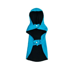 Capa impermeable para perro turquesa